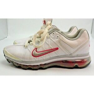 NIKE AIR MAX White / Pink (401008-167) Womens US Size 8 UK5.5 EUR 39
